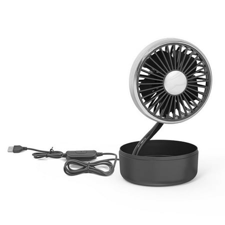 

Catinbow Car Fan USB Electric Car Cooling Fan USB Charging Desktop Fan Summer Cooling Car Fan Car Accessories 360Rotating Small Electric Fan Universal for Cars SUVs Trucks amazing