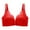 Red, variant on Sngxgn Women's Underwire Bra, Convertible Underwire T-shirt Bra(Rose Gold,42)