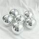thumbnail image 4 of Bolas de plata claras grandes de 15 cm para decoración de árboles de Navidad, adornos para bodas, fiestas de Navidad para Año Nuevo 2023, decoración del hogar, regalo de Navidad, 4 of 5