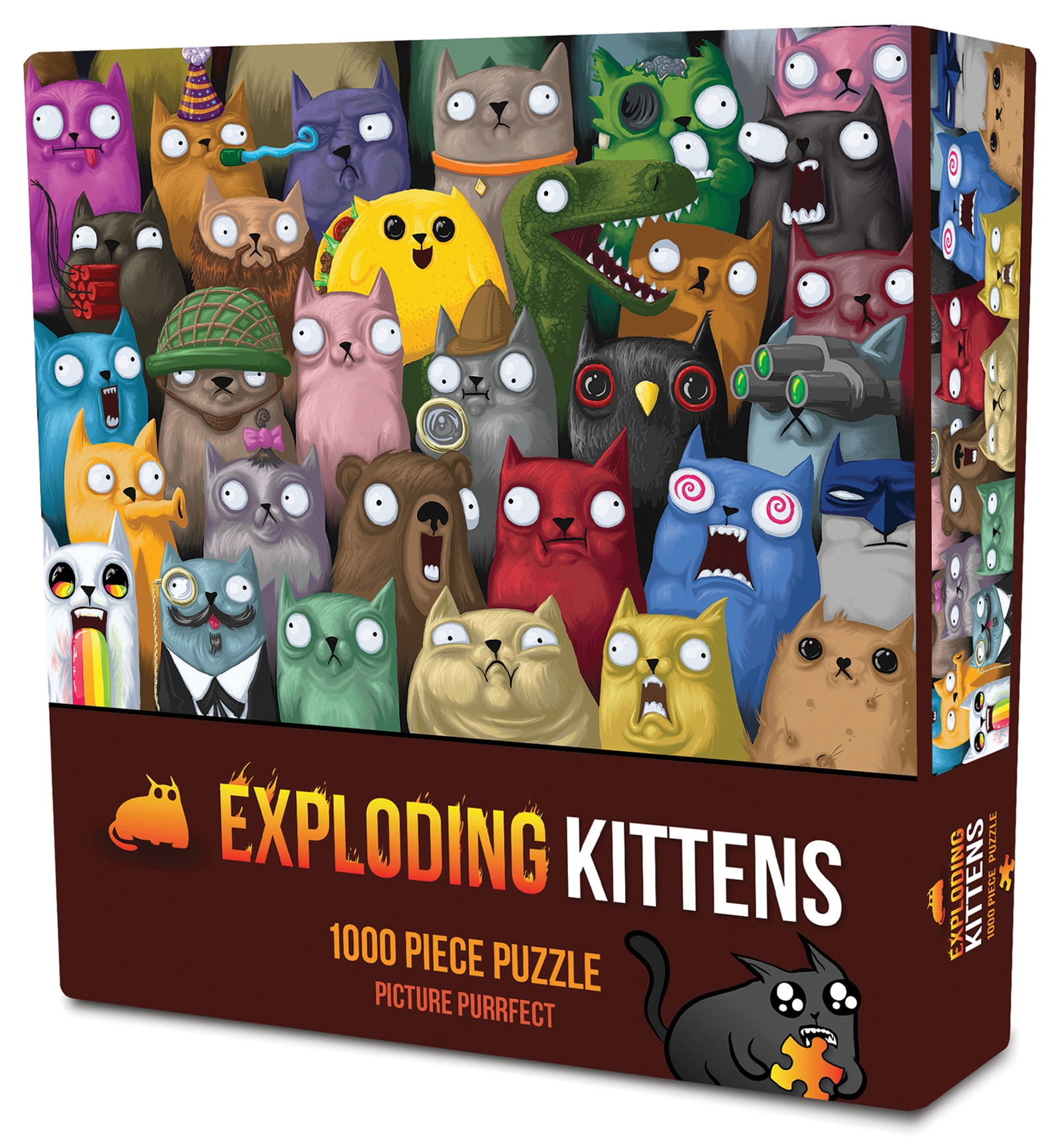 exploding kittens puzzle 1000 piece