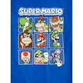 thumbnail image 2 of Nintendo Big Boys Super Mario Squares T-Shirt, Sizes 8-20, 2 of 4
