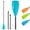 Teal, variant on AbahubFit Adjustable SUP Paddle (3-Piece) Lightweight Stand-up Paddle Oars for Paddleboard, Aluminum Alloy Shaft 68" - 84"