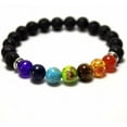 thumbnail image 4 of Amy and Annette Véritable Chakra Guérison Pierre Naturelle 7 Perle Bracelet, 4 of 4