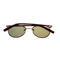 thumbnail image 6 of John Varvatos Mens Gold Tortoise Round Metal Sunglass, Green Lens V518, 6 of 8
