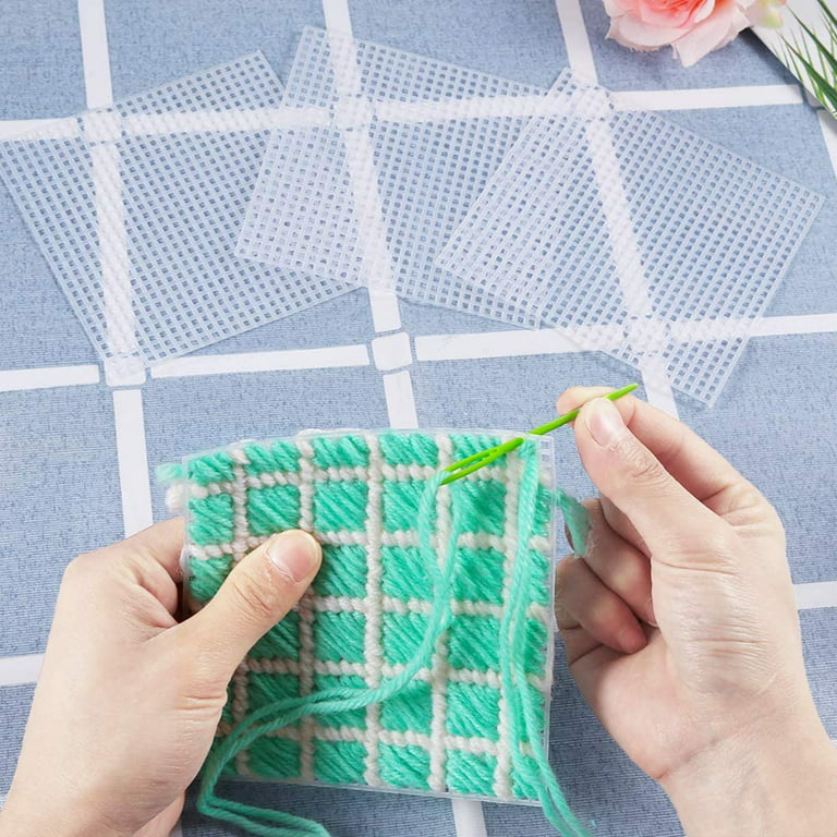 11 Count Plastic Canvas Grid, Ideal Plastic Mesh for Embroidery Projects  and Cross Stitch, Bag Making Supplies -  Norway