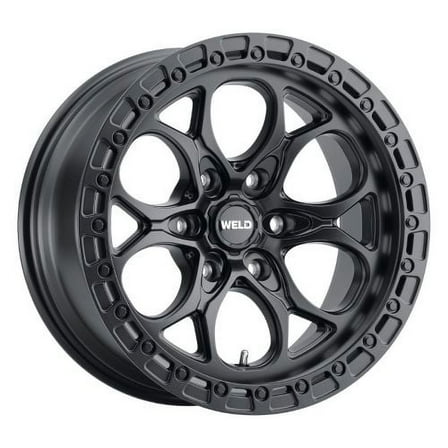20x10 WELD Off-Road W108 Ledge Six Satin Black Wheel 6x135 (-18mm)