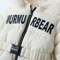 thumbnail image 6 of GYRATEDREAM Infant Baby Jumpsuit Outfit with Gloves Toddler Snowsuit Winter Coat Fleece Hooded Romper Jumpsuit Boys Girls Onesie Warm Bodysuit for 3-18 Months, 6 of 8