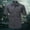 Grey, variant on Bcfgryg Men's Outdoor Shirt Loose Fit Breathable Hiking Shirt With Pockets Summer Short Sleeve Casual Mountaineering Top Men Shirts Casual Black L