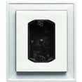 thumbnail image 1 of Builders Edge 130110010123 White Electrical Mounting Block, 1 of 2