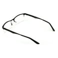 thumbnail image 4 of Premium Metal Half Rim Reading Glasses With Anti-reflective AR Coating Spring Hinge Reader, 4 of 4