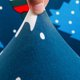 thumbnail image 3 of Christmas Dining Chair Covers, Stretch Dining Chair Covers, Set of 4, Removable Dining Chair Covers for Christmas Decor for Kitchen, Party (Blue), 3 of 4