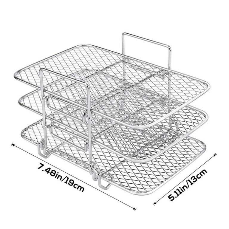 Air Fryer Rack Bacon Rack For Oven Baking Rack Circle Wire Cooling Rack For  Kitchen Cooking And Baking