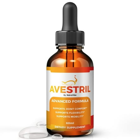 Avestril Drops – Natural Joint Support Formula for Flexibility, Mobility & Confidence in Movement | Daily Formula for Comfort, Recovery & Active Lifestyle | Easy 1-Drop Formula (30 Servings)