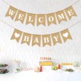 thumbnail image 1 of unbranded Banner De Arpillera Con Mensaje Bienvenida Baby Para De Fiestas Y Ambiente Alegre, 1 of 8