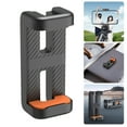 thumbnail image 2 of Phone Holder Mount Adapter Clamp Double Pull Clip Phone Clip with 1/4 Screw Hole for 55-92mm Mobile Device, 2 of 8