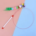 thumbnail image 3 of Cat Teaser Wand Interactive Funny Caterpillar Kitten Teaser Toy Cat Wand Toy, 3 of 10