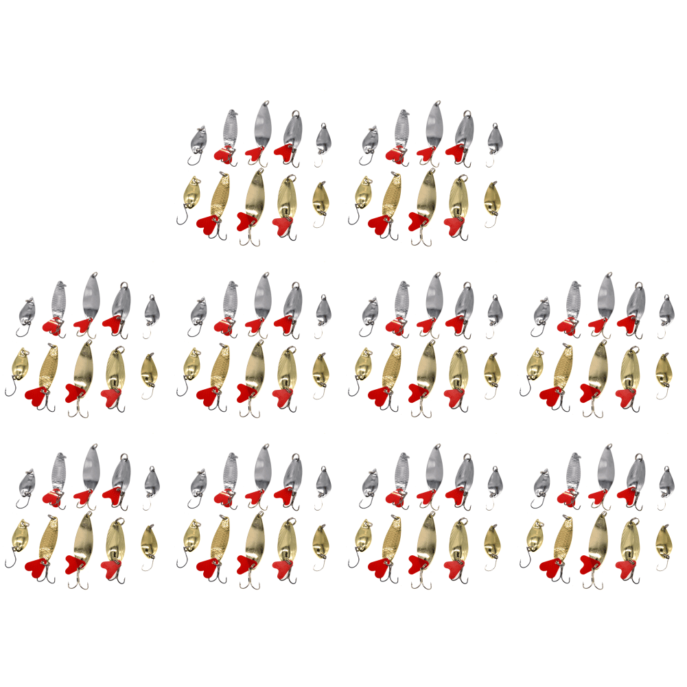 Kit De 15 Señuelos De Pesca En Blanco - Transparentes, De ABS, Para Personalizar Con Pintura, 7.3 Cm