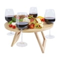 thumbnail image 4 of Seasons Soll Wooden Foldable Table, 4 of 5
