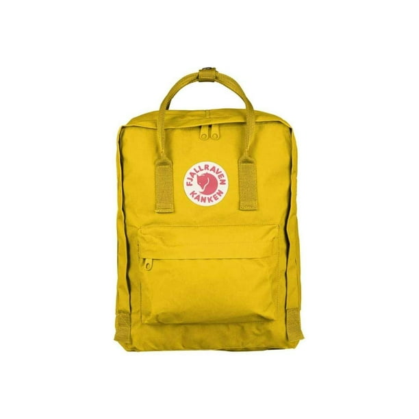 Mochila Fjällräven Kanken para mujer, color amarillo cálido