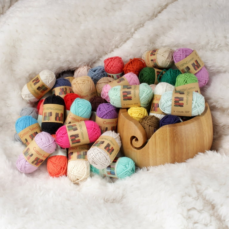 BambooMN - Cotton Select Bonbon Yarns - Variety Pack - 10x10g