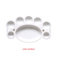 thumbnail image 1 of Plastic Paint Palette Tray DIY 7-Well Craft Art Painting Nail Beauty Pallet Accessory Random Color, 1 of 1