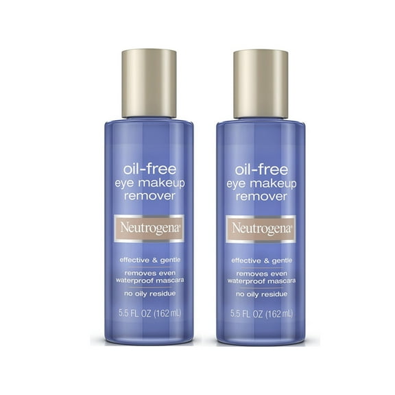 Neutrogena Oil-Free Eye Makeup Remover 5.50 oz (Pack of 2)
