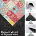 thumbnail image 3 of Pioneer Flower Floral Print Pattern Kitchen Rugs Sets Of 3,Kitchen Runner Rugs Non Skid Washable,Decorative Kitchen Floor Mats for Kitchen,Sink,Laundry,17X30 Inch + 17X47 Inch + 17X59 Inch, 3 of 6
