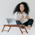 thumbnail image 4 of Home Basics BT01124 Pine Bed Tray&amp;#44;, 4 of 5