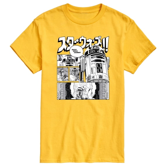 Star Wars - R2D2 Manga Panels - Men's Short Sleeve Graphic T-Shirt