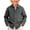 Dark Gray, variant on Blekii Boys Long Sleeve Button down Shirt Casual Collar Cotton Linen Solid Top, Black, 120