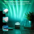 thumbnail image 6 of 7 Color change along with the rhythm of the music，2 Scene - Ocean Wave & 3D Water Ripple Projector Light，Star Projector with Remote Control for Adults Bedroom Decoration, Party,Star Night Light, 6 of 7