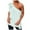 Light Blue, variant on cfhntfmh Going out Tops for Women Summer Fashion One-Shoulder Knot Sleeveless Tunic T-Shirts Casual Pleated Tank Shirts