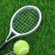 thumbnail image 5 of Mini llavero de raqueta de tenis, llavero con dije de pelota de tenis, llavero con colgante para bolso de coche (plata), 5 of 7
