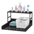 thumbnail image 2 of Koiauber 27.5" Washer Dryer Countertop with Shelf,2-Tier Laundry Countertop with Anti-Slip Strips and Edge Rails,Washer Dryer Topper,Laundry Room Storage Organizer, 2 of 7