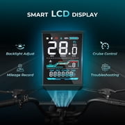 Jasion YR16 Electric Bike for Adults, 500W Motor 48V 12.5AH Removable Battery E-Mountain Bike, 16 Fat Tire Off-Road Electric Dirt Bike, 55 Miles Ebike for Teens, UL2849