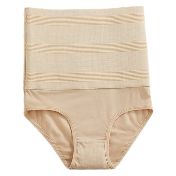 High Waist Tummy Control Shapewear Girdle Panties Thong for Women Body Shaper Butt Lifter Slimming Underwear Briefs