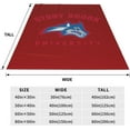 thumbnail image 5 of Stony Brook University Blanket Large Luxury Fleece Soft Anti-Static Anti-Pilling Flannel Bed Blanket, 5 of 6