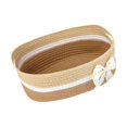 thumbnail image 3 of Cesta Tejida De Cuerda De Algodón, Cesta De Juguete Para Juguetes Bonitos, Baño, Sala De Estar, 3 of 9