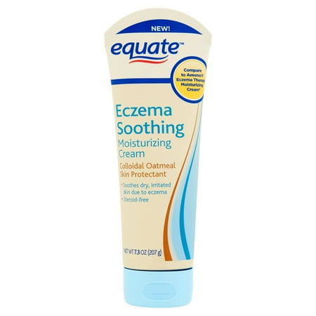 Equate Eczema Soothing Moisturizing Cream with Colloidal Oatmeal Skin Protectant, 7.3 Oz