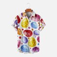 thumbnail image 1 of ICHUANYI Clearance Men's Summer Fashion Easter Short Sleeve Casual Shirts(Multicolor, XXXXL) Ichuanyi Ichuanyi, 1 of 4