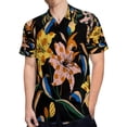 thumbnail image 4 of High Quality Hawaiian Shirts for Men Short Sleeve Aloha Beach Shirt Floral Summer Casual Button Down Shirts Blouses UYQF6N, 4 of 7