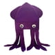 thumbnail image 3 of Sombrero con forma de pulpo para cosplay, gorro de animal, sombrero de fiesta para carnavales y cumpleaños. violeta, 3 of 9