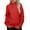Red, variant on Lovskoo Sweaters for Women Turtleneck High Neck Sweater Loose Long Sleeve Knitted Pullover Sweater White