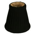 thumbnail image 3 of Royal Designs, Inc. Pleated Empire Chandelier Shade CS-109BLK/GL-6, Black, 2 x 3.5 x 3.5, Pack of 6, 3 of 5