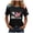 Blue, variant on idosla American 250th Anniversary Rhinestone 3D Printed Design Women's T-Shirt Eagle 1776-2026 America Flag Crew Neck Tee (Dark Gray, L)