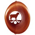 thumbnail image 1 of Sheep Circle Copper Wind Spinner, 1 of 1