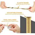 thumbnail image 4 of United Watch Bands Expandable Polished Stainless Steel Watch Band for Men & Women Universal Fit 16-22MM Watch Band | Includes 2 Spring Bars & Tool Kit, 4 of 5