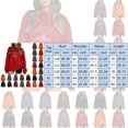 thumbnail image 3 of Gibobby Sudadera de mujer Sudaderas de moda de gran tamaño para mujer con cuello alto manga larga trajes de otoño 2023(Marrón,CH), 3 of 3