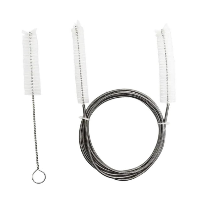 Cepillo de limpieza de tubos de 2 piezas Cepillo de limpieza de relojes 22 mm Herramienta de reparación de tubos de 22 mm Pincelado Cepillo de movimiento compacto Cepillo limpio para