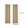 thumbnail image 3 of Aodebiao Blackout Curtain 39 Inch W X 78 Inch L , Grommet Thermal Insulated Room Darkening Doorway Curtain Sound & Light Blocking for Bedroom/Living Room, 1 Panel, 3 of 6